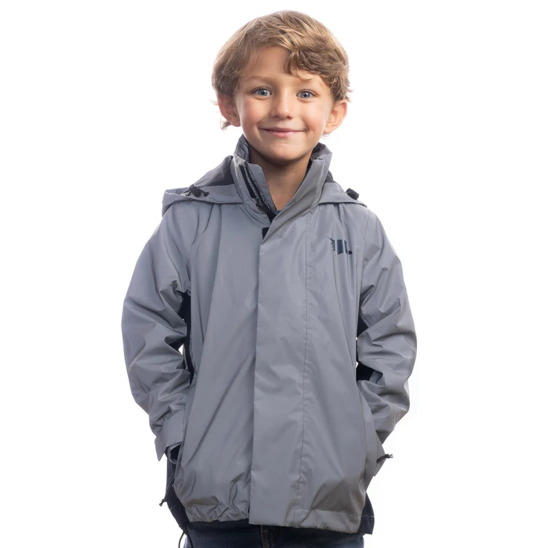3in1 Smart Jacket - Reflektierende Jacke mit Fleece Zipp-In für Kinder & Jugendliche