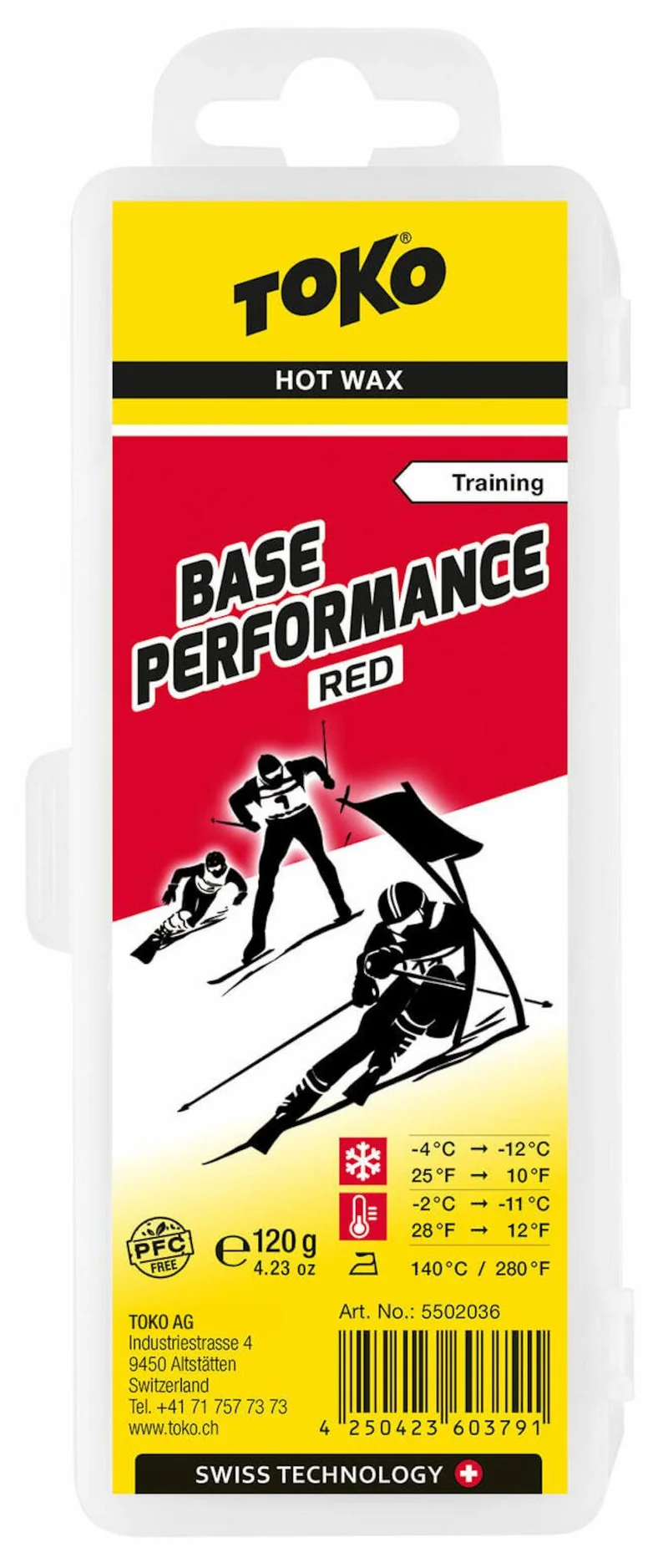 TOKO | Base Performance Skiwachs | Red | Universal | 120g