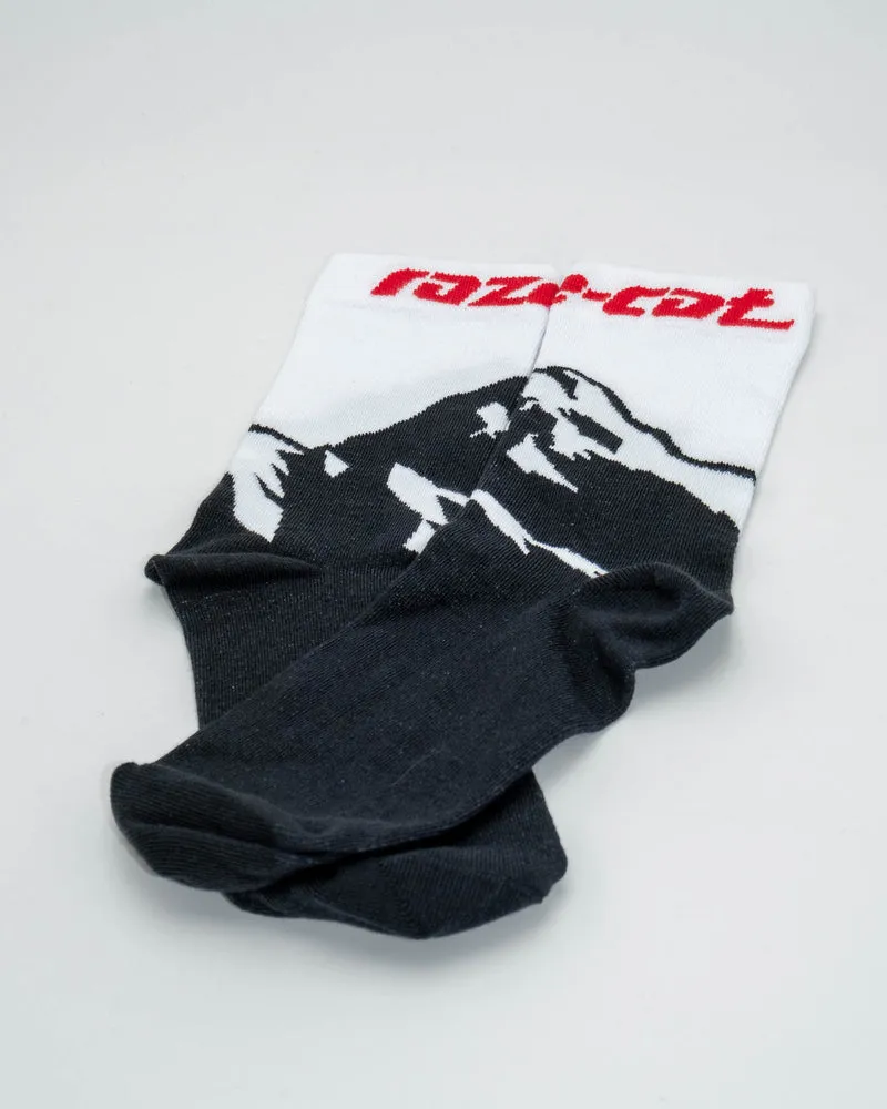 Freizeitsocken – Bergliebe für jeden Tag | raze-cat