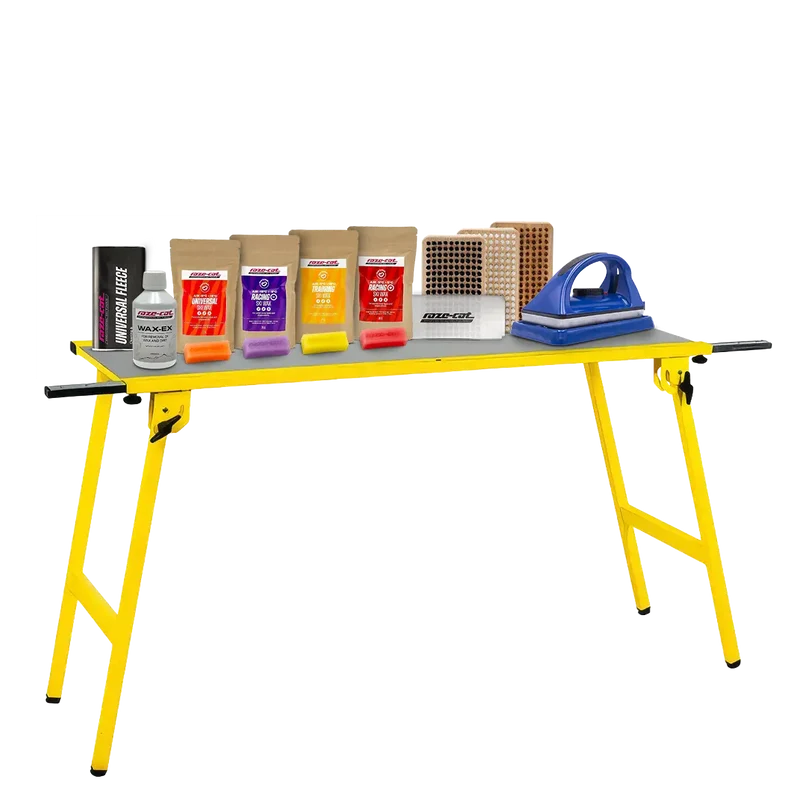 Pro Wachs-Set mit Tisch