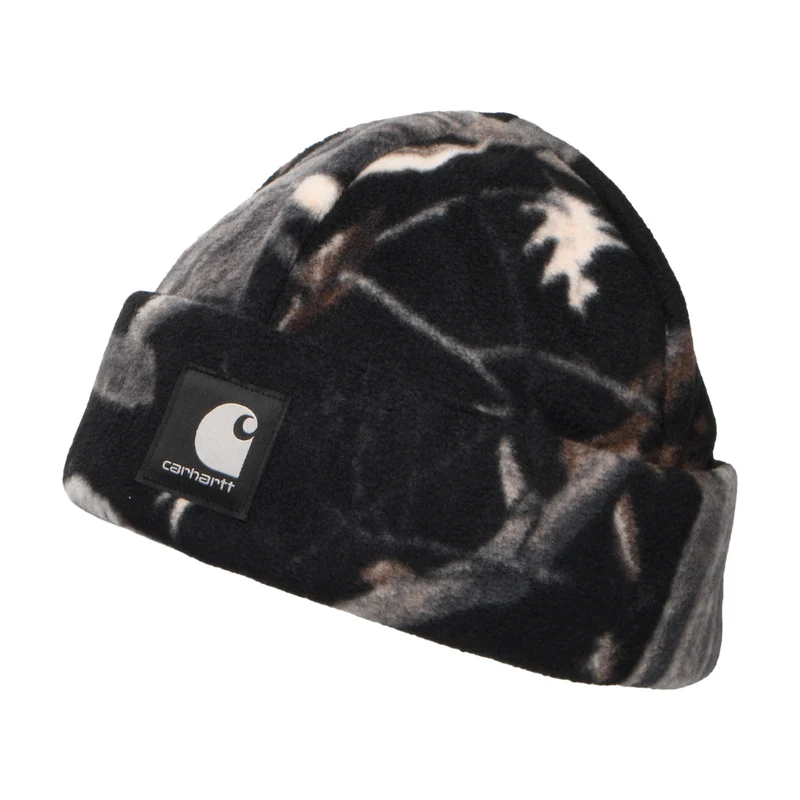 Carhartt WIP Blevin Fleece Beanie Mütze - Schwarz-Multi
