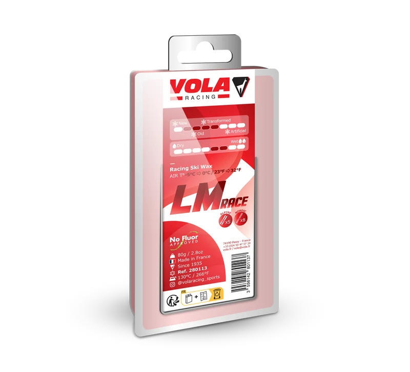 Race Skiwachs - Red | Vola Racing | 80g & 200g