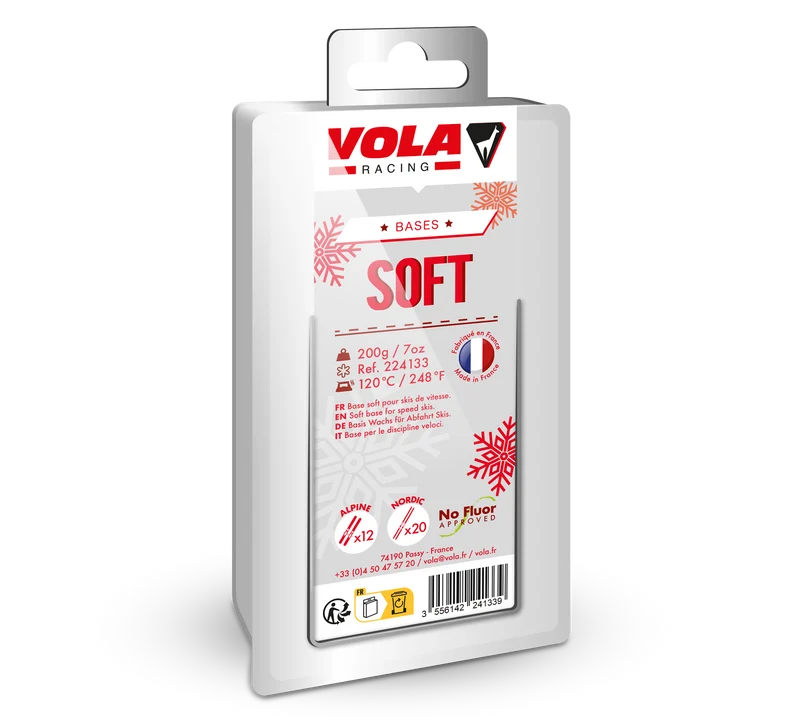 Base Skiwachs - Soft | Vola Racing | 200g