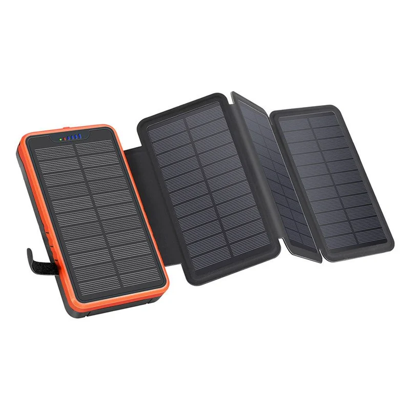 Lippa - 20.000 mAh Powerbank mit faltbarem Solarpanel