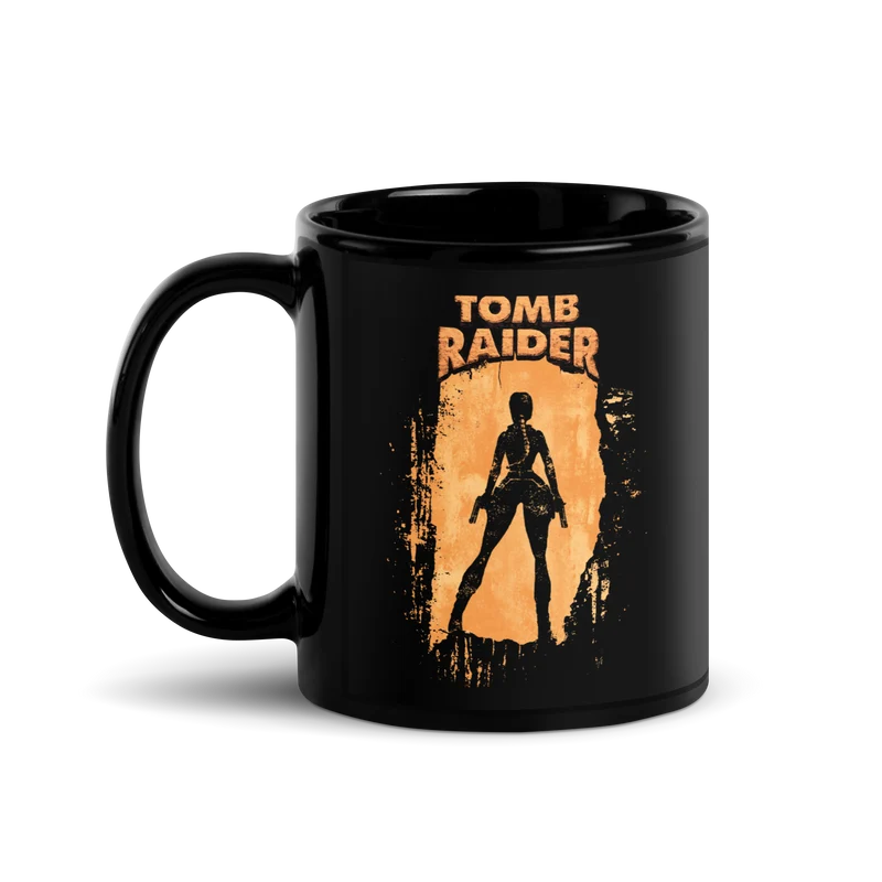 Tomb Raider Adventure Begins Coffee Mug - Black