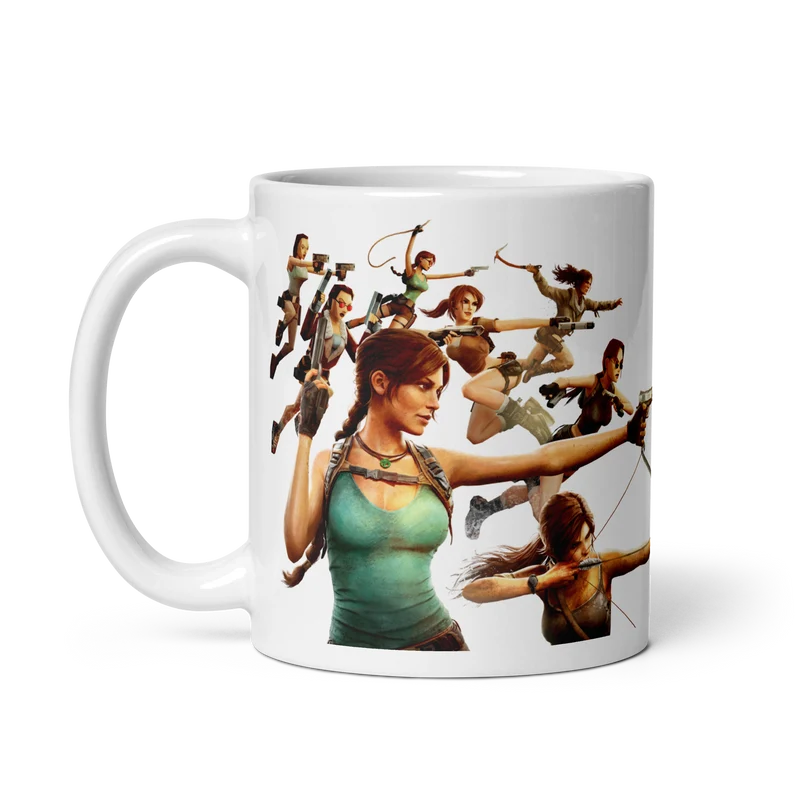Tomb Raider 30th Anniversary Coffee Mug - White