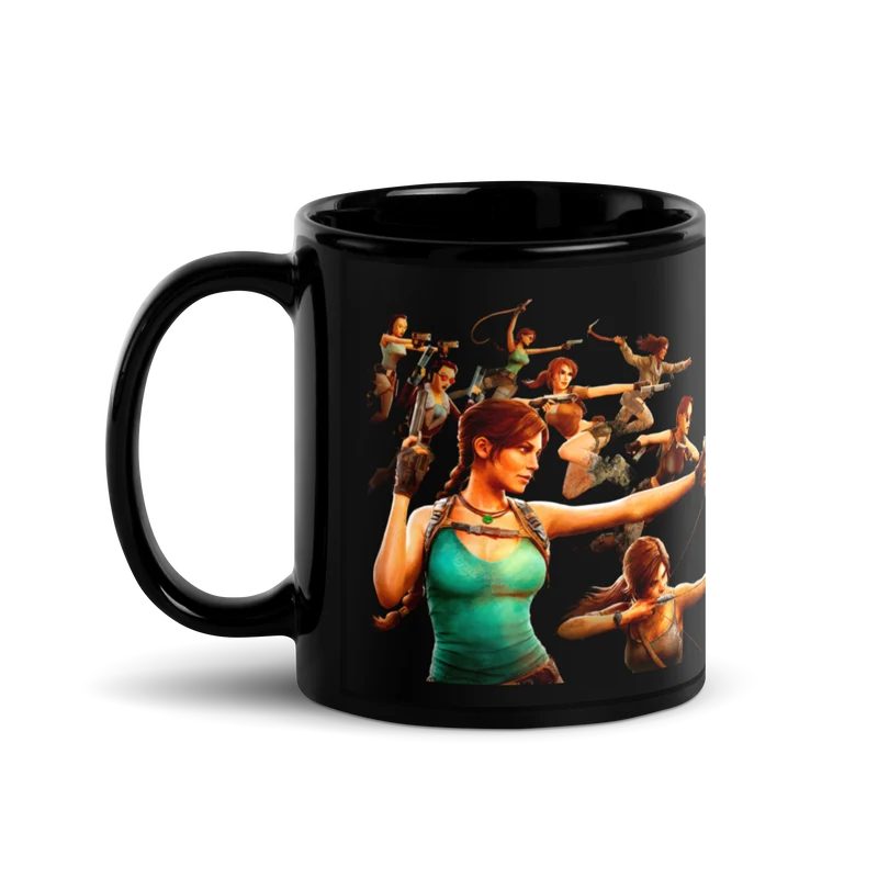 Tomb Raider 30th Anniversary Coffee Mug - Black
