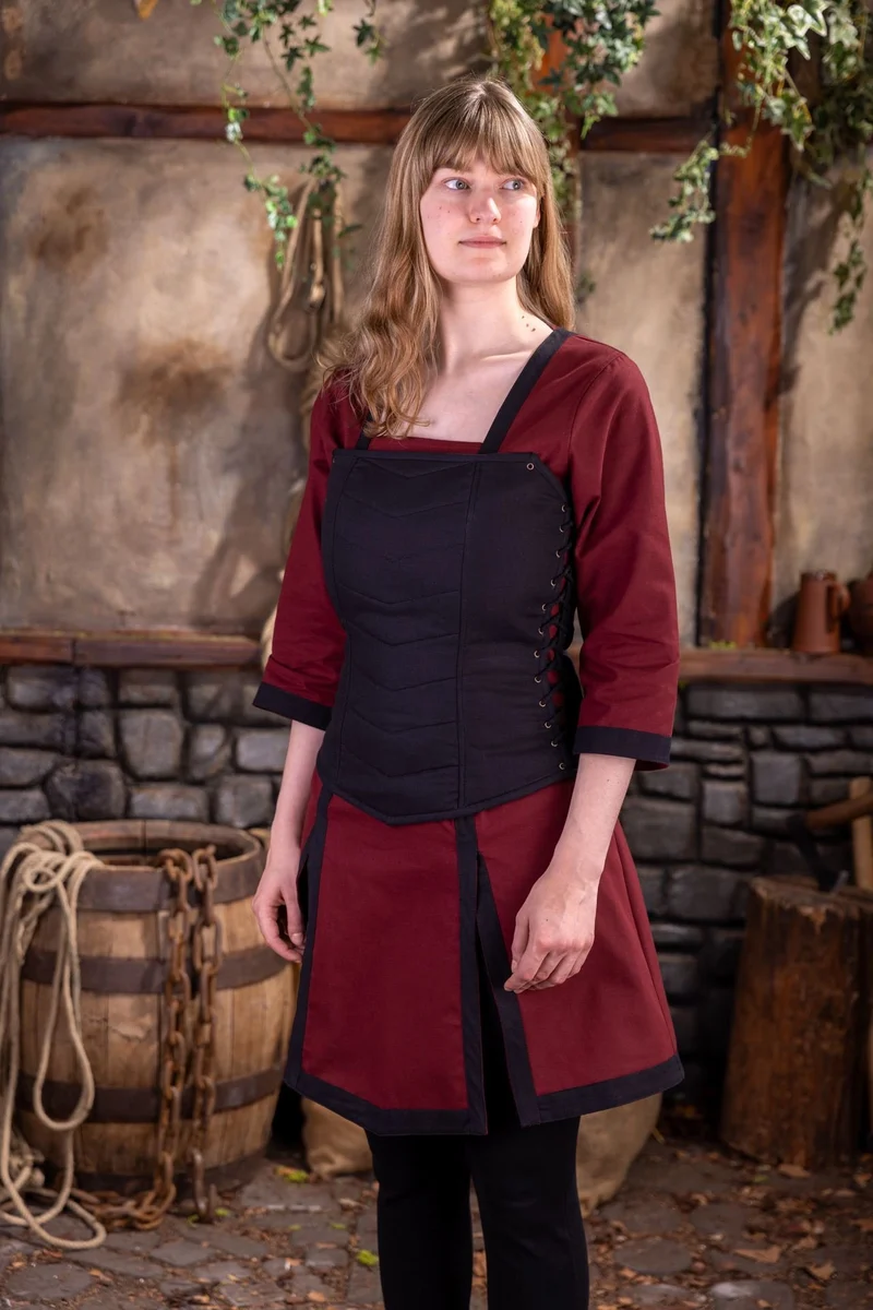 Dungeons & Dragons Gepolstertes Top für Kämpferinnen Schwarz