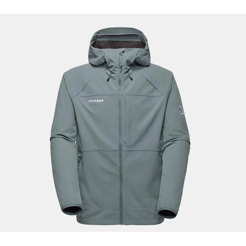 Mammut Ultimate Comfort SO Hooded Jacket Men - Strat
