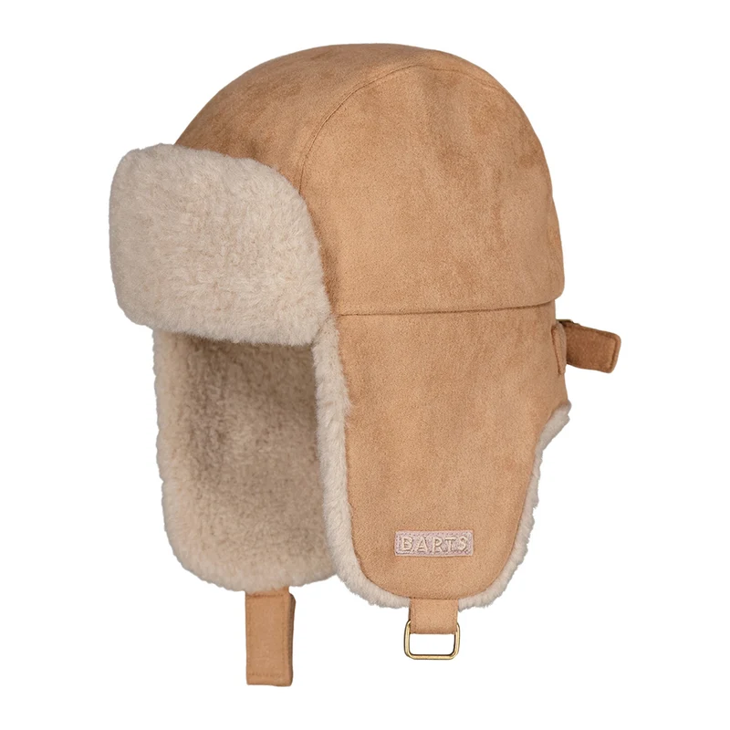 Barts Kinder Saxifray Kunst-Wildleder Fliegermütze - Hellbraun