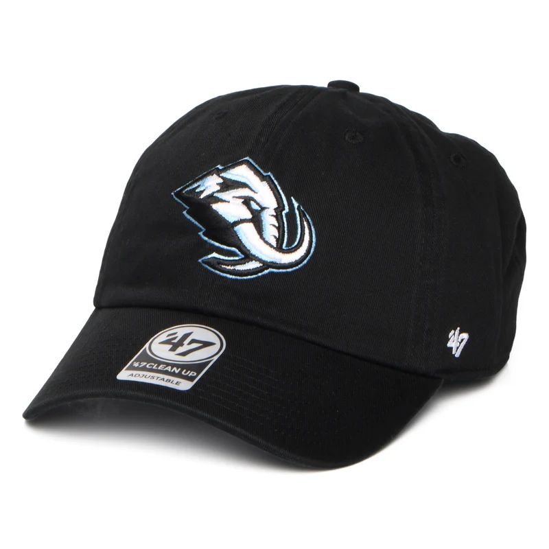 47 Brand Utah Mammoth Baseball Cap - NHL Clean Up - Schwarz