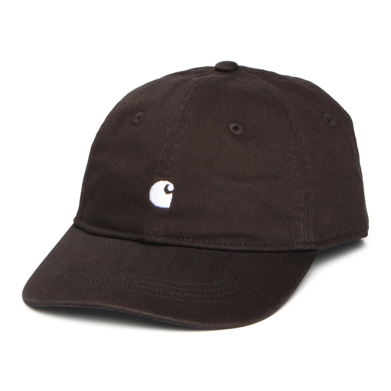Carhartt WIP Madison Logo Baseball Cap - Tabak-Weiß