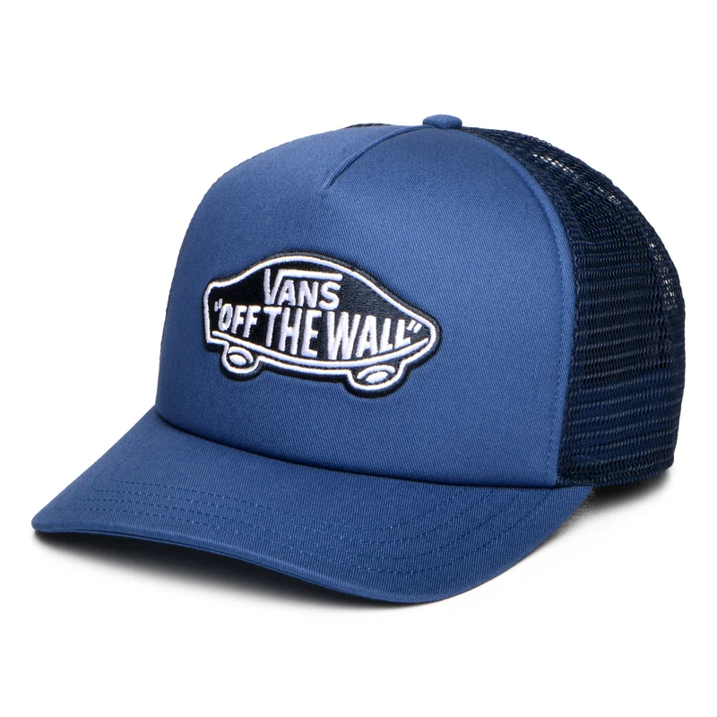 Vans Classic Patch Curved Brim Trucker Cap - Marineblau