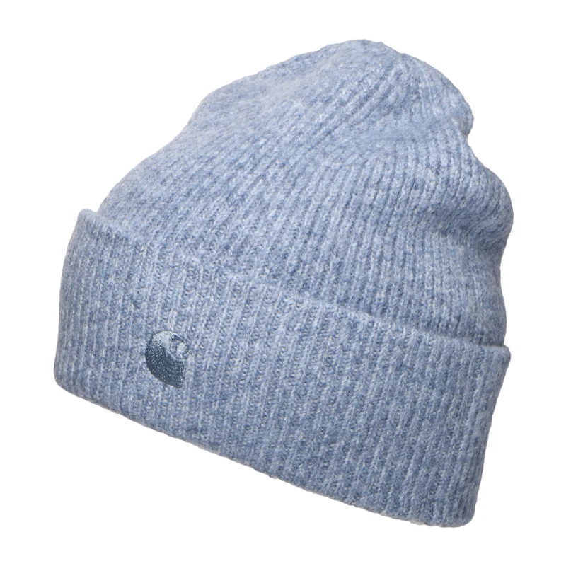 Carhartt WIP Curtis super weiche Recycelter Beanie Mütze - Rauchblau