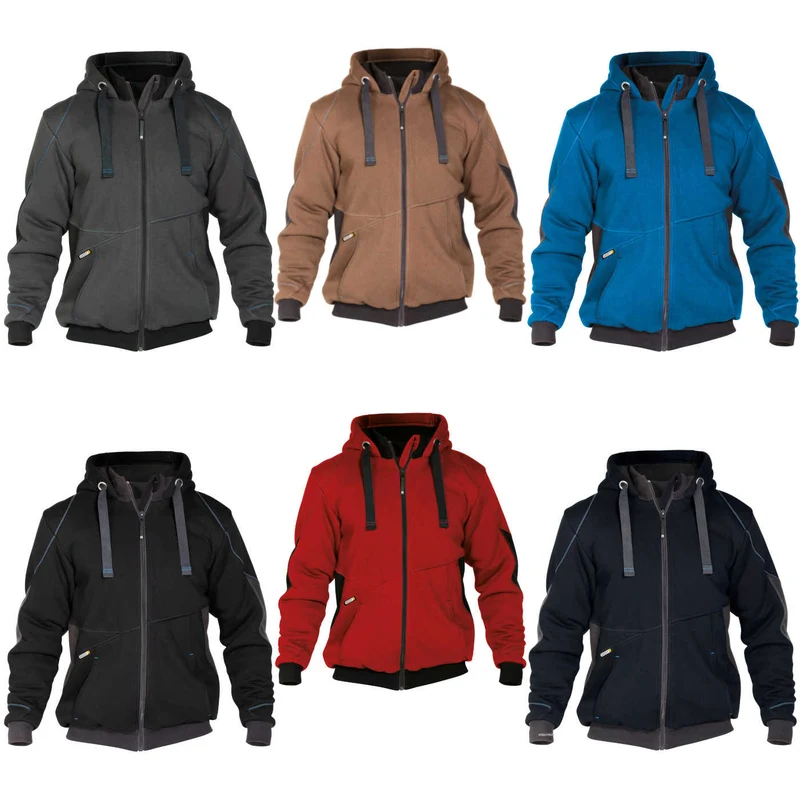 DASSY Pulse Sweatshirt-Jacke gefüttert