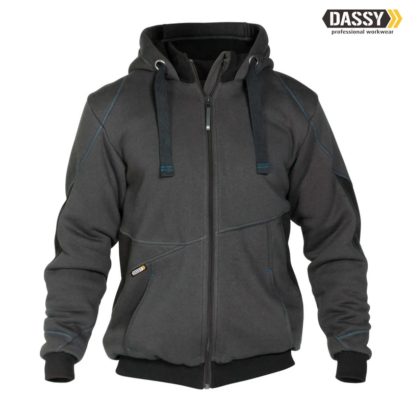 DASSY Pulse Sweatshirt-Jacke gefüttert