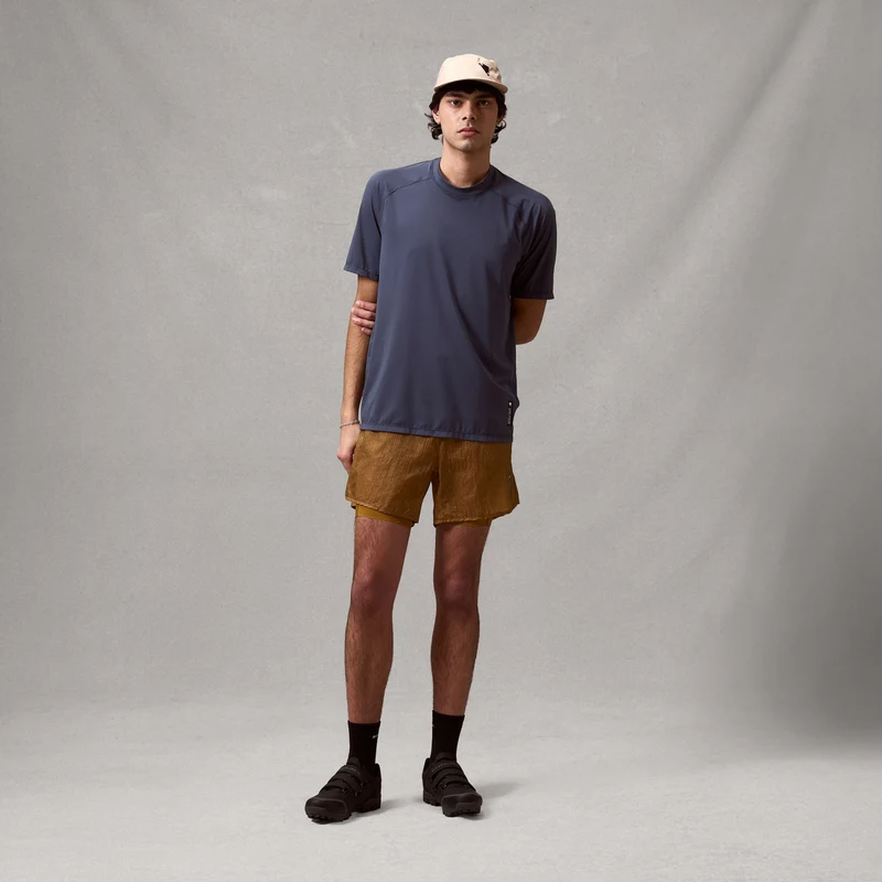 Men's AllTrack Rout S/S Tech Tee - Carbon Grey