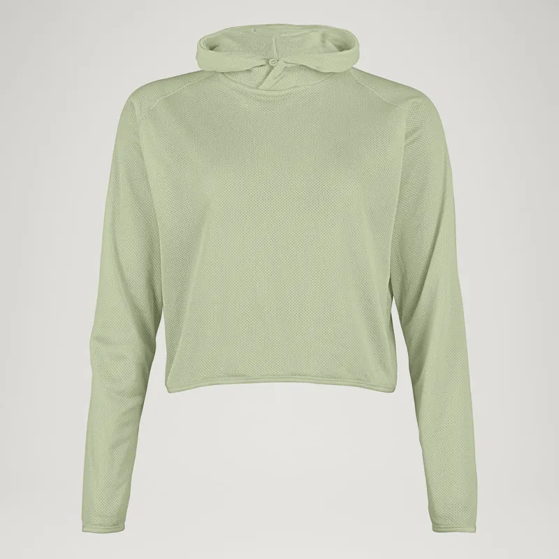 Women's SulTrac Breathable Hoodie - Tender Greens