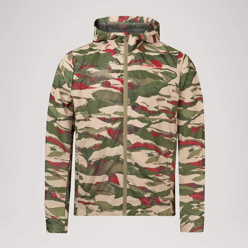 Men's Hummvee Windproof Shell Jacket - Tweed Green