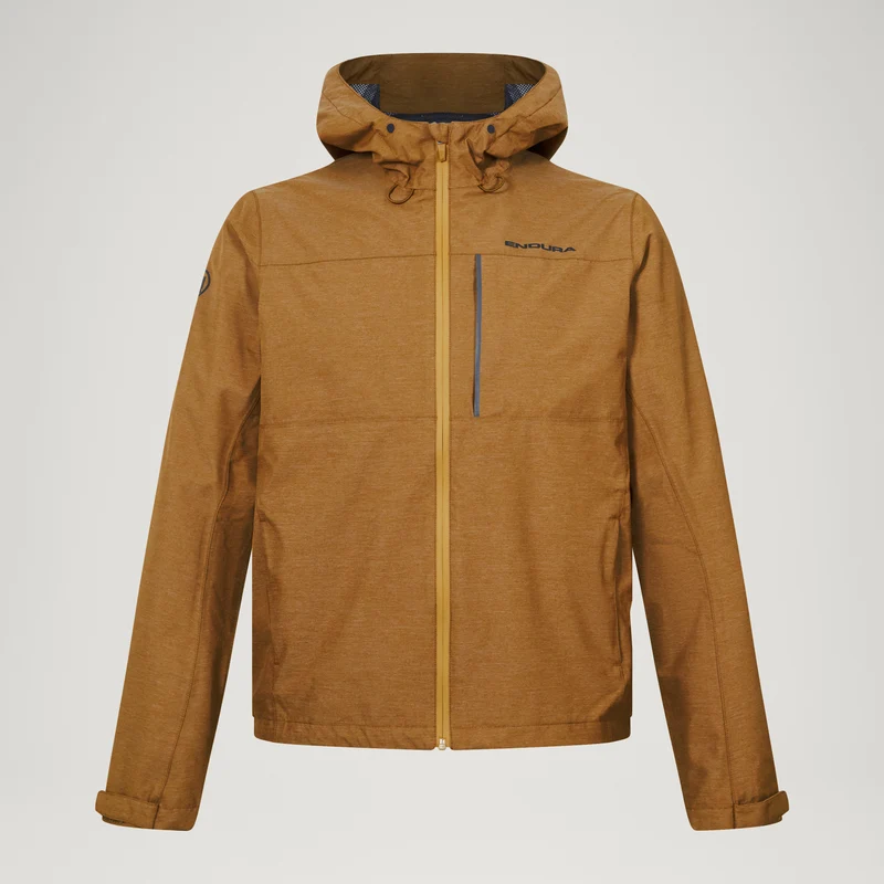 Men's Hummvee Waterproof Hooded Jacket - Bronze