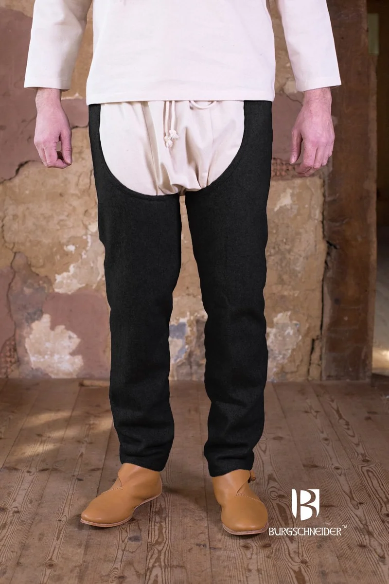 Wool Chausses Bernulf Black