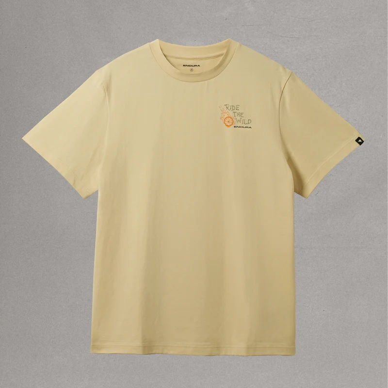Unisex Ride The Wild Graphic Tee - Light Sand