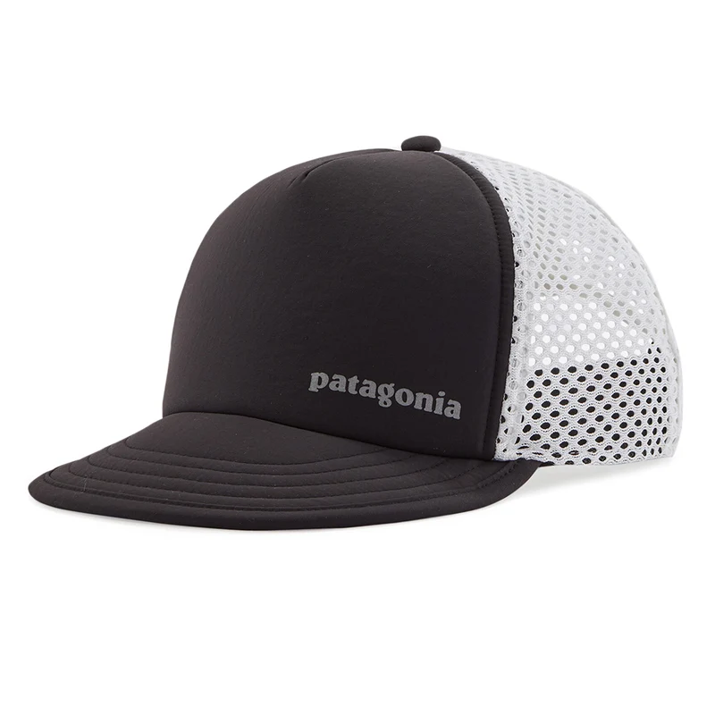 Patagonia Duckbill Shorty Recycled Trucker Cap - Schwarz