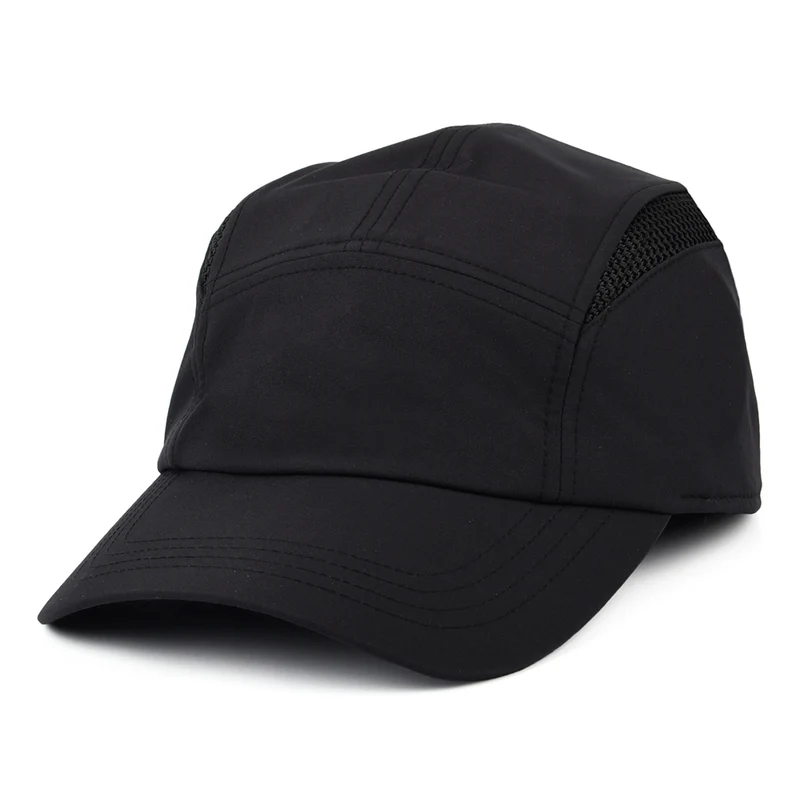 Tilley Airflo Recycled Recycelter 5 Paneelen Cap - Schwarz
