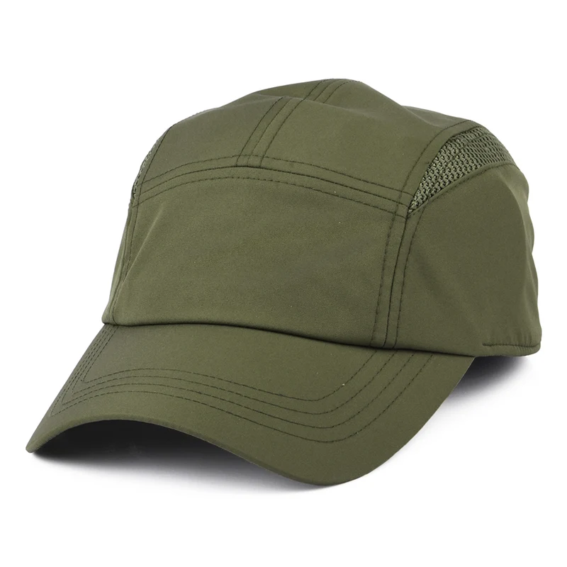 Tilley Airflo Recycled Recycelter 5 Paneelen Cap - Olivgrün