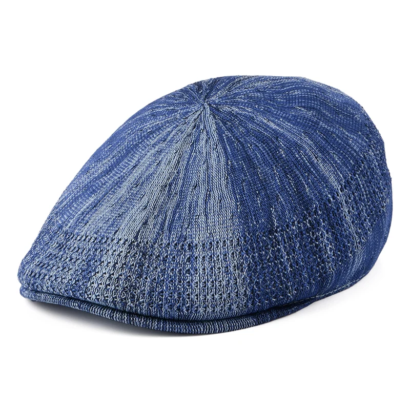 Kangol Colour Burst Ventair Tropic Schiebermütze - Denim Blau