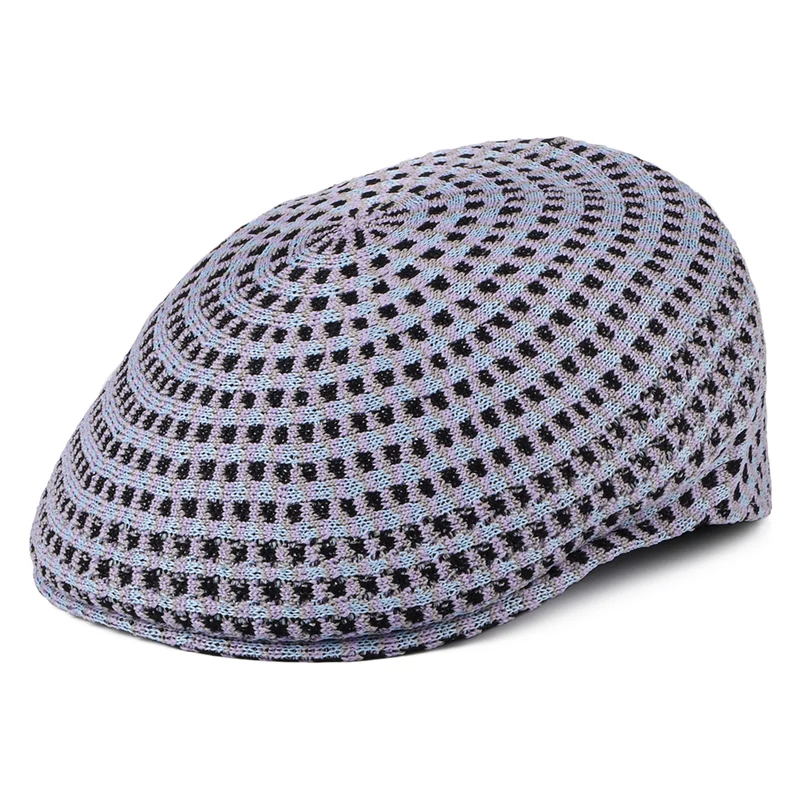 Kangol Geo Board 504 Tropic Schiebermütze - Lavendel
