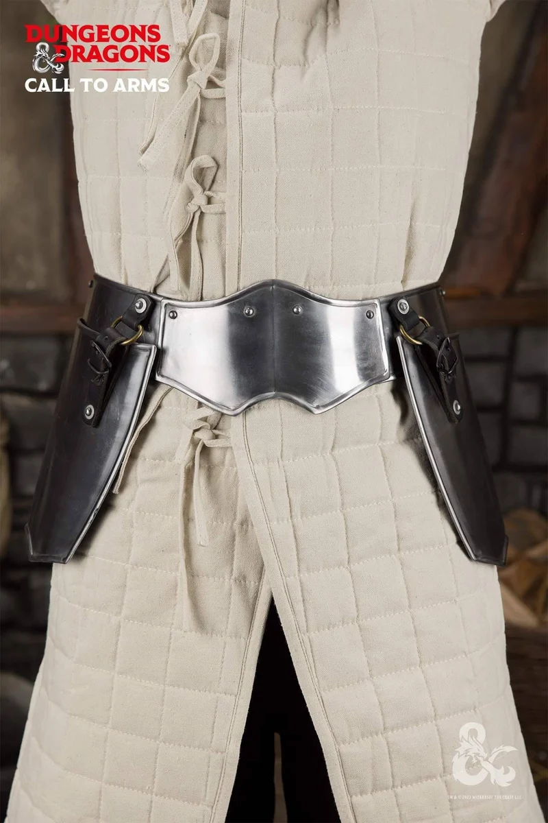 Dungeons & Dragons Steel Belt & Tassets polished