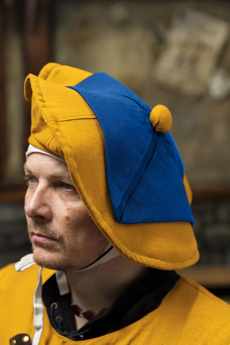 Warhammer Rüstkammer Imperialer Hut Typ C Gelb/Blau