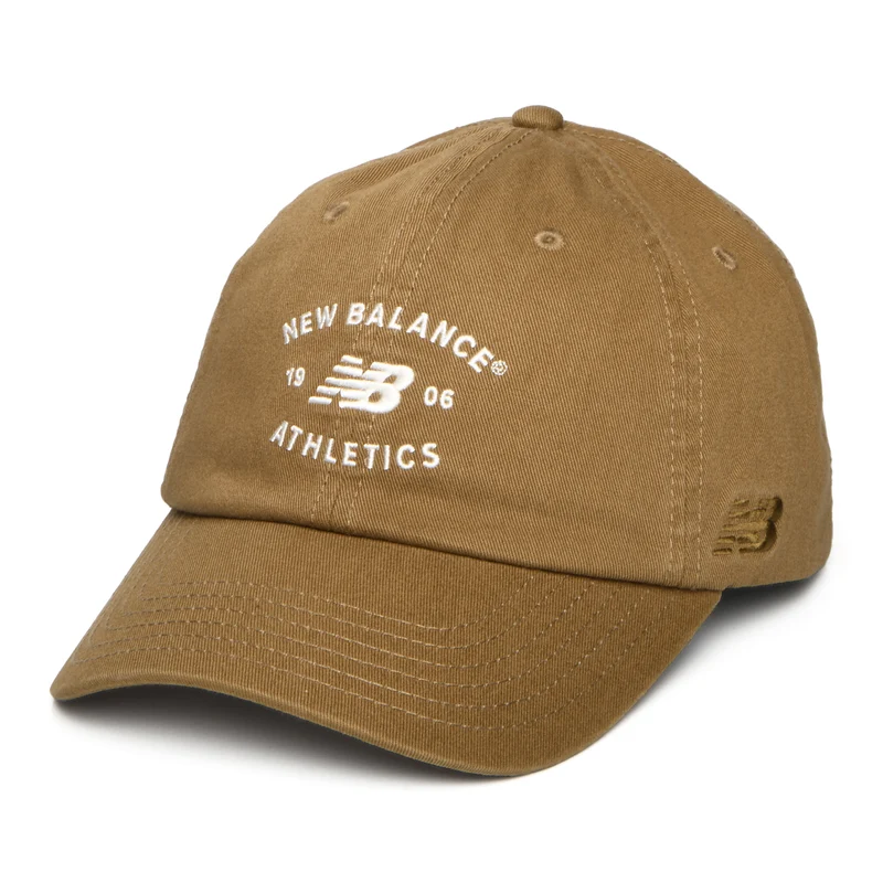 New Balance Athletics Baseball Cap aus Baumwolle - Borkenbraun