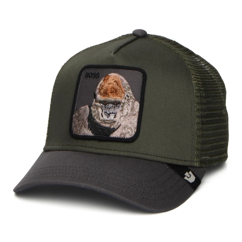 Goorin Boss Trucker Cap - Olivgrün