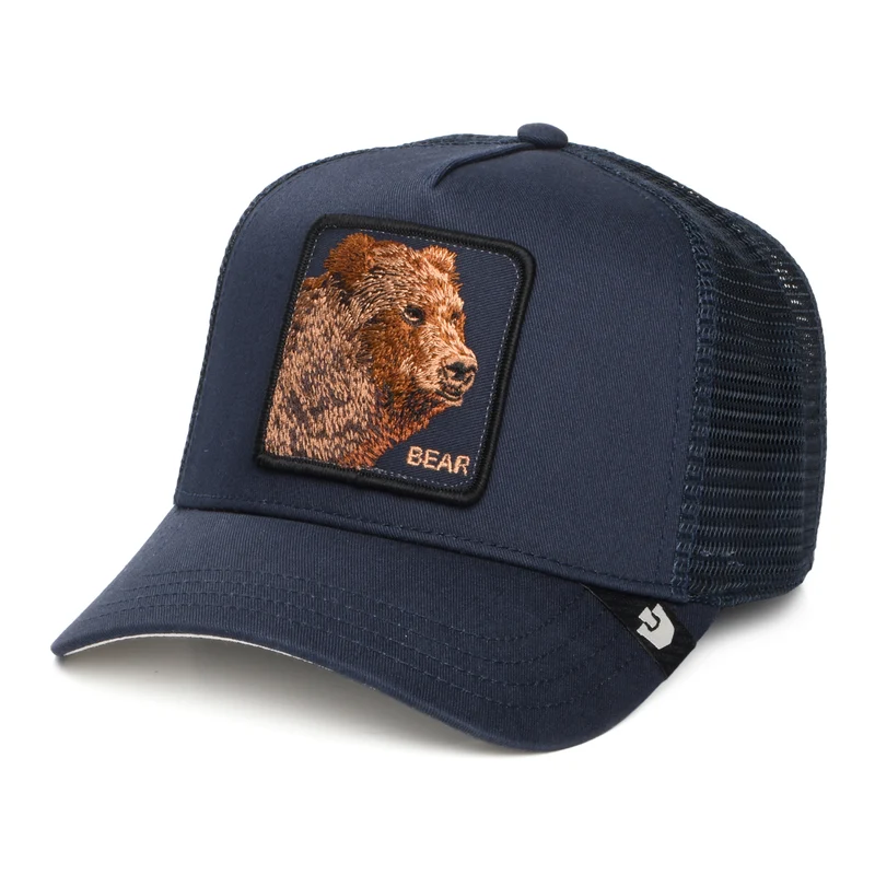 Goorin Bear Trucker Cap - Marineblau