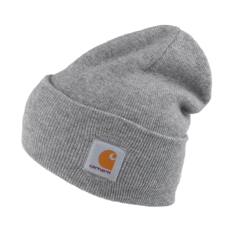 Carhartt WIP Watch Cap Beanie Mütze - Grau meliert
