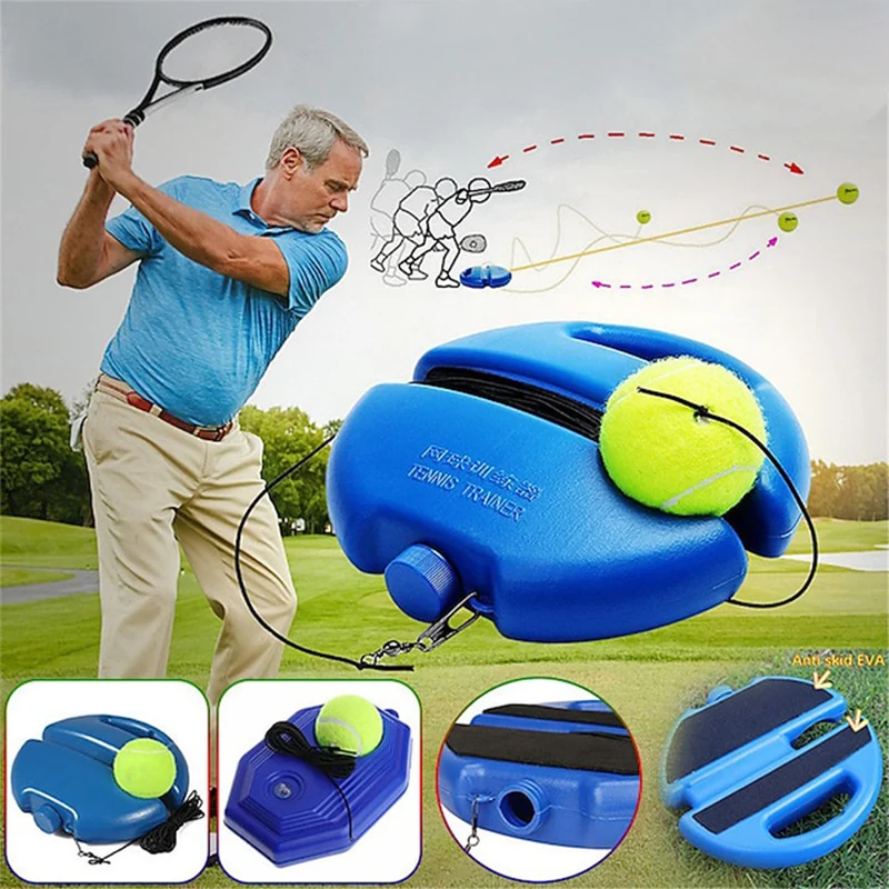 Tennistrainer mit elastischem Band – SoloServe