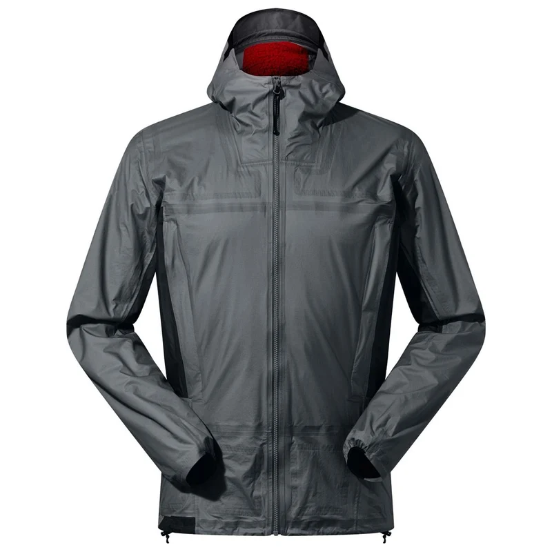 Berghaus M MTN Guide Hyper Alpha Jacket grey pinstripe jet black Herren Outdoorjacke