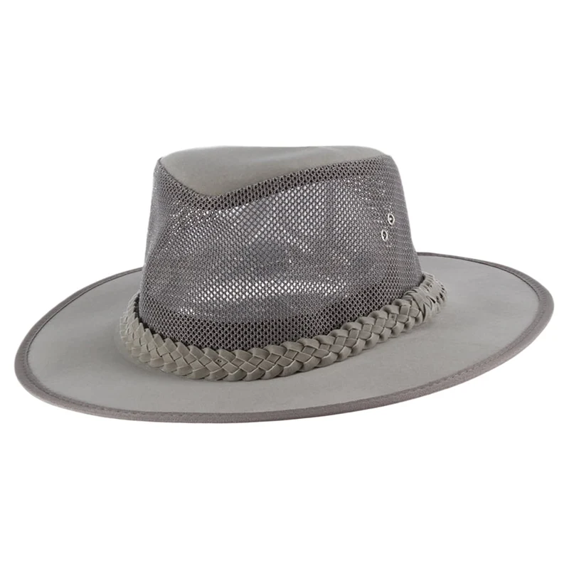 Dorfman Pacific Cooler Mesh Outback Hut - Grau
