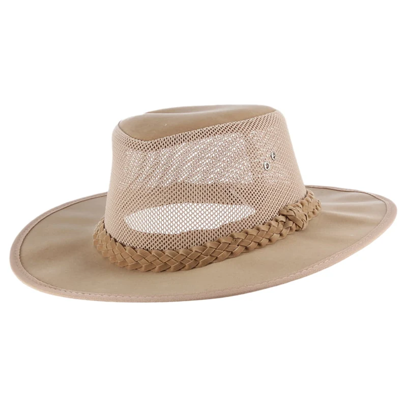 Dorfman Pacific Cooler Mesh Outback Hut - Natur
