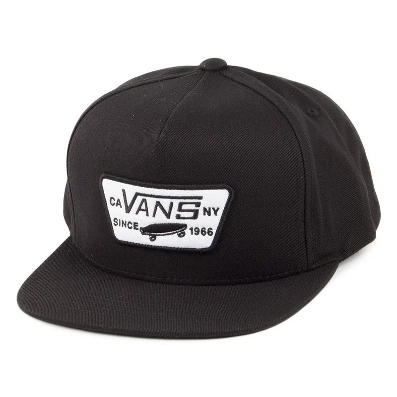 Vans Full Patch Snapback Cap - Schwarz