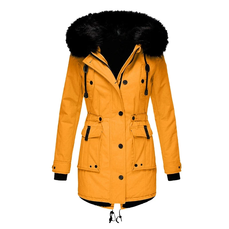 Stilvolle Damen-Winterjacke – Elise: Winterzauber Edition