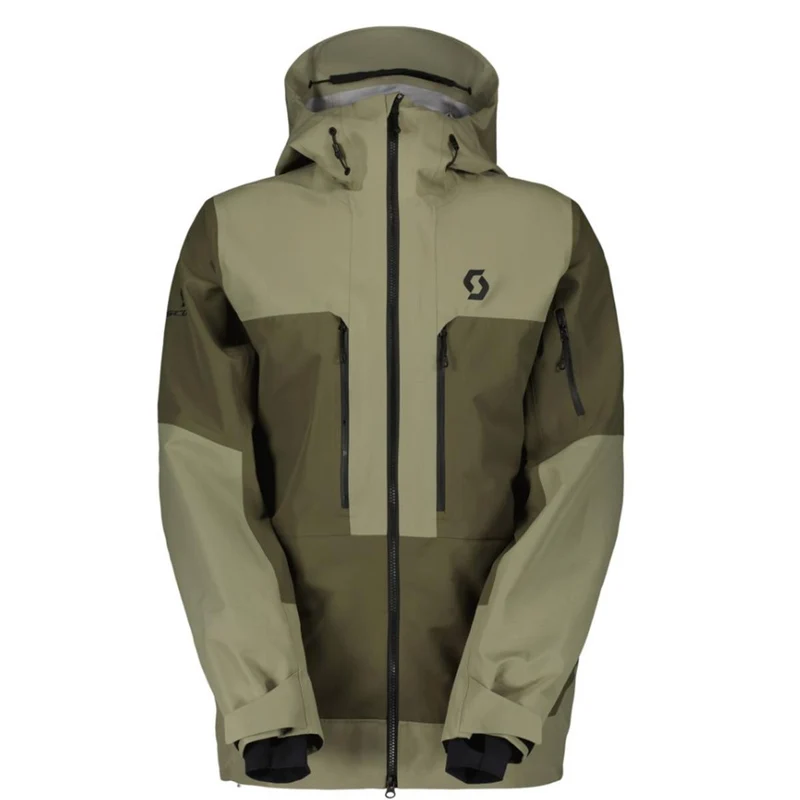 Scott- Vertic Ripstop 3-Lagige Herrenjacke - dust grey/douglas green - Herren