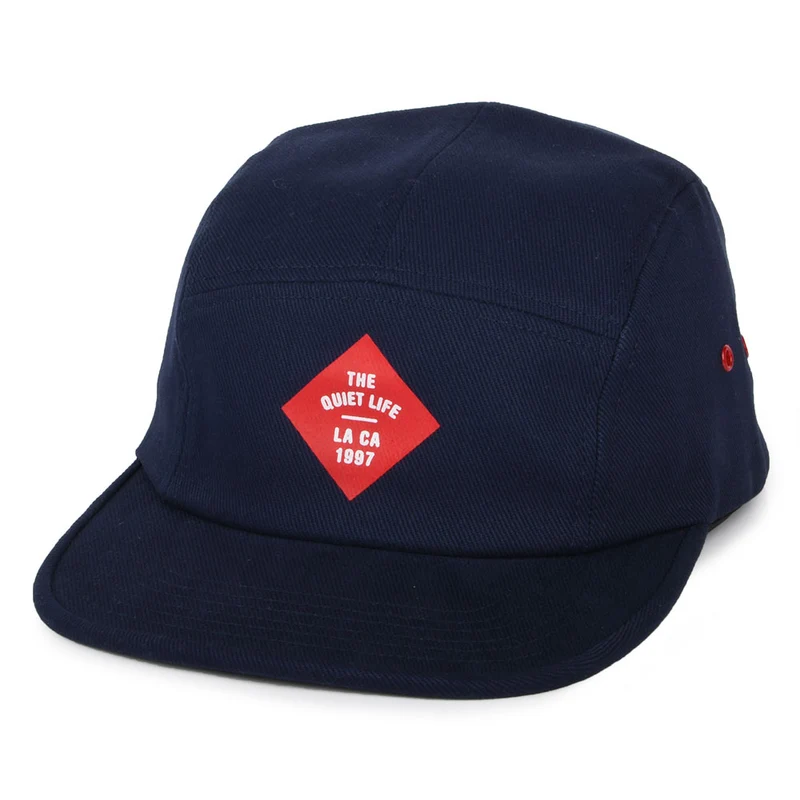 The Quiet Life Traveller 5 Paneelen Cap - Marineblau