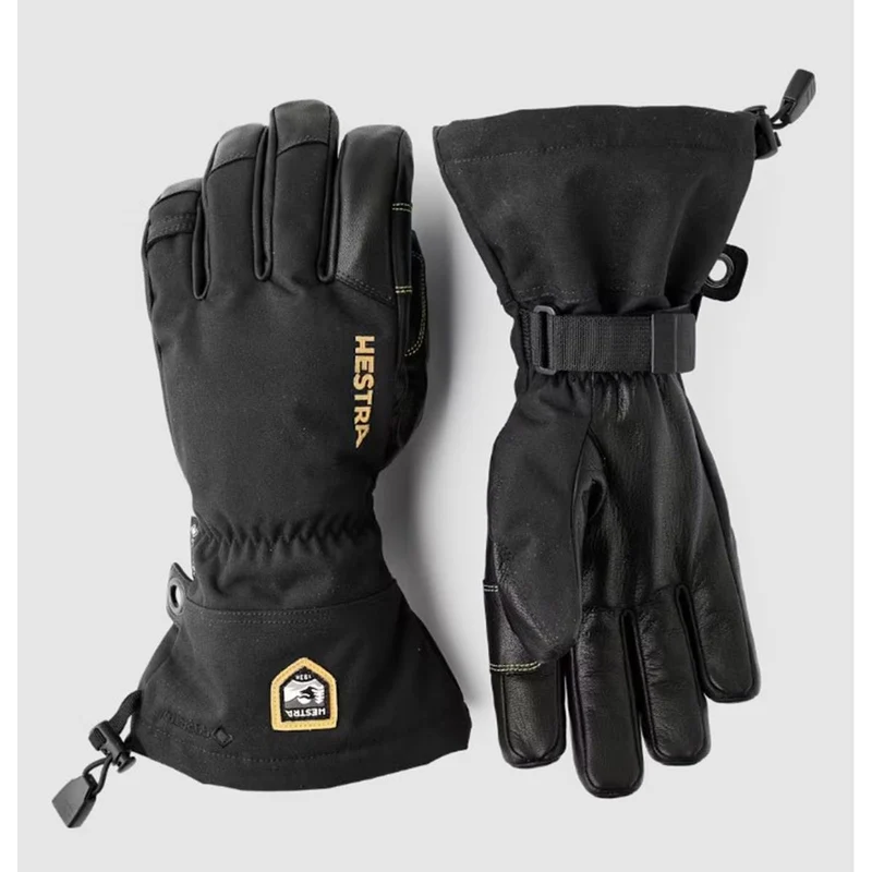 Hestra Army Leather Gore-Tex - 5 finger - black