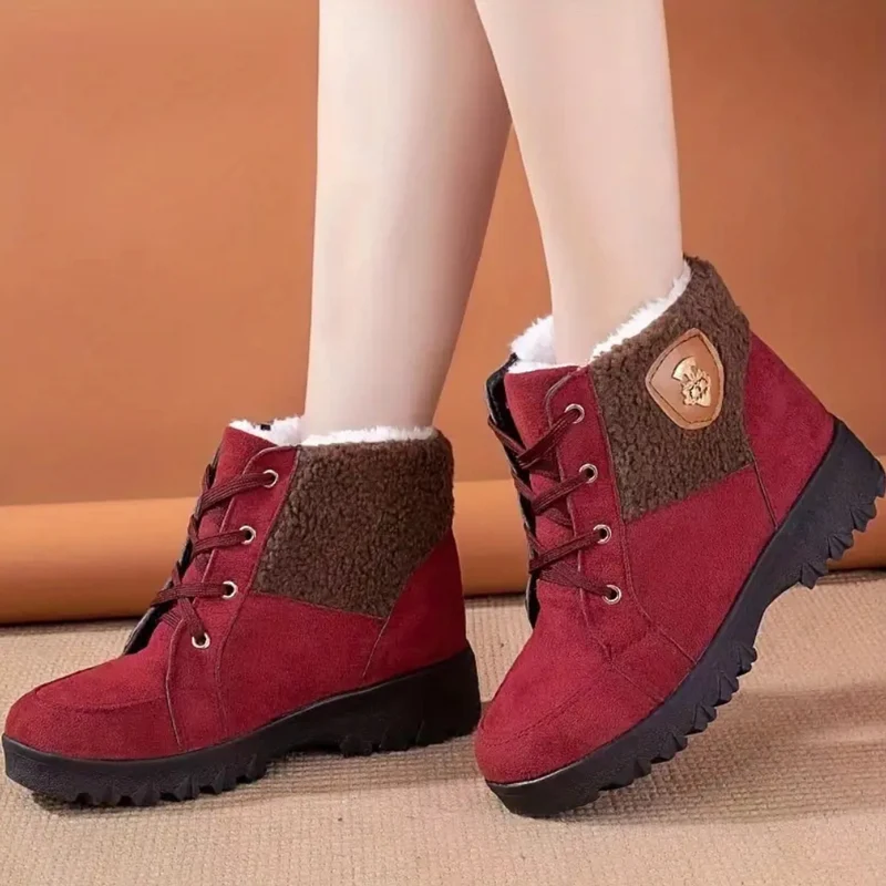 Kuschelige gefütterte Winterstiefel für Damen - Sienna