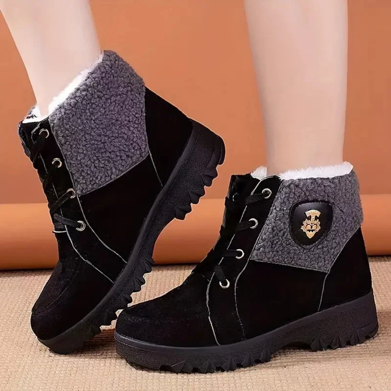 Kuschelige gefütterte Winterstiefel für Damen - Sienna