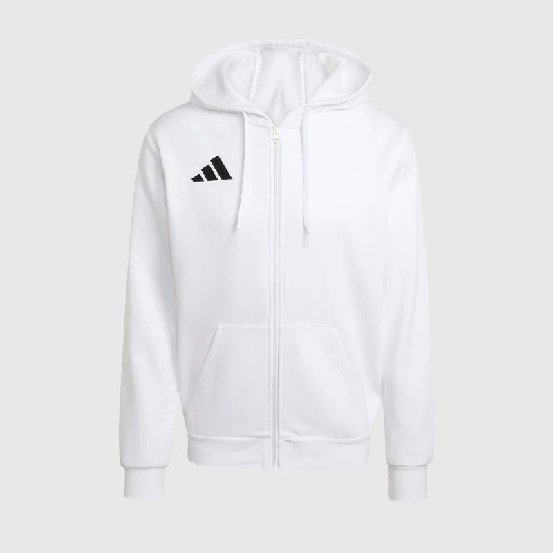 adidas Entrada 26 Full-Zip Cotton Hoodie