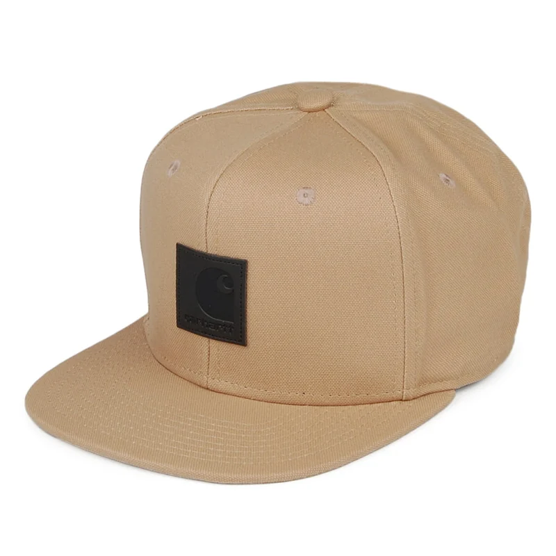 Carhartt WIP Logo Snapback Cap - Sand
